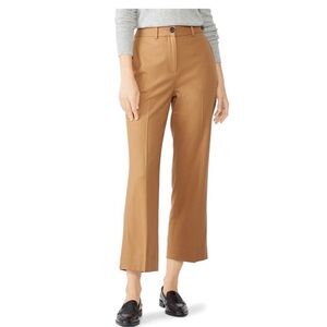 Rag & Bone Libby Cropped Flare Pants in Camel
